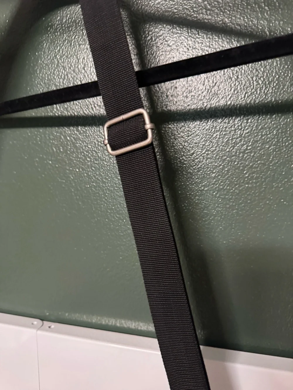 Samsonite Leather Briefcase with Adjustable Strap